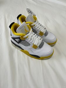 air jordan 4 white yellow reps zngogoreps.com