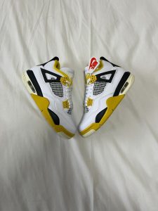 air jordan 4 white yellow reps zngogoreps.com